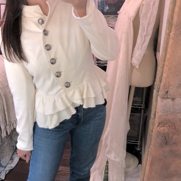 Palisi ivory color jacket size 8 - Picture 1 of 7